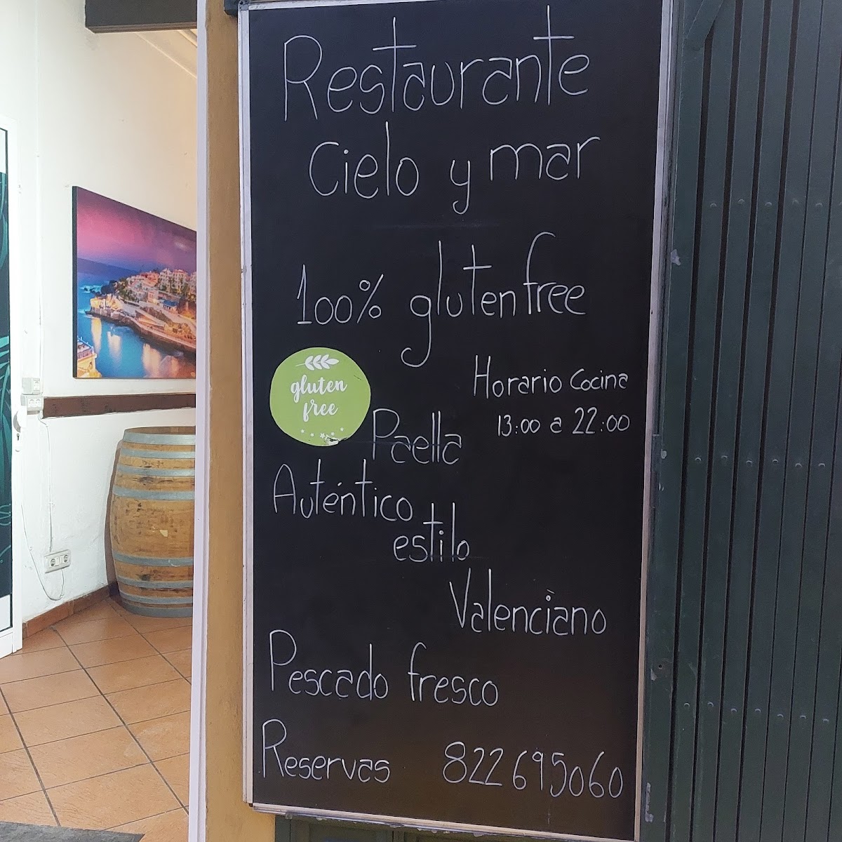 Cielo y mar Menu - Image 2